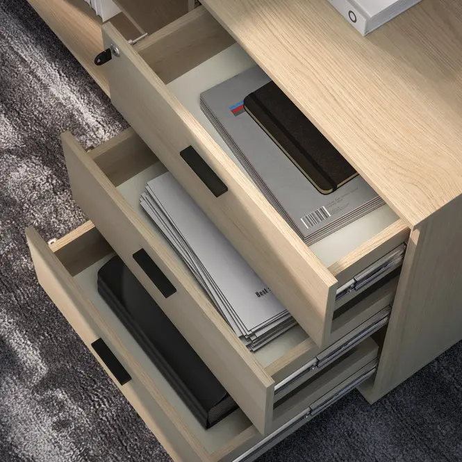 Písací stôl  Odelis 09 Dub Lindberg