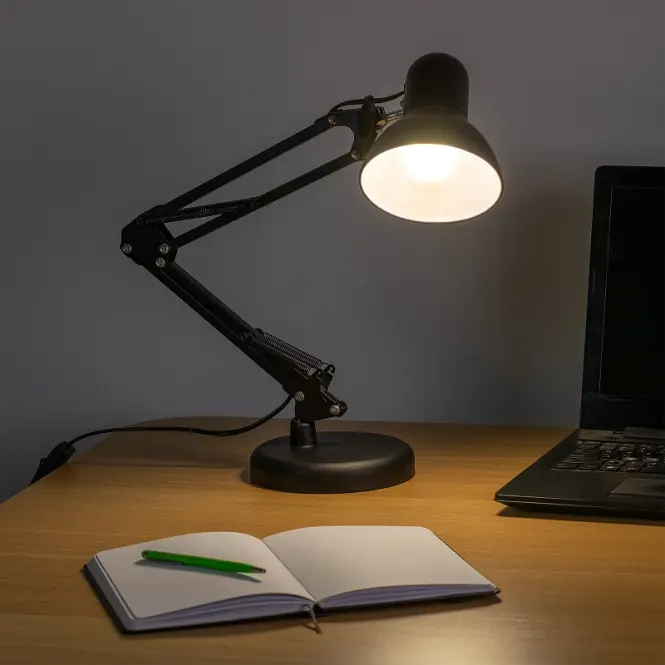 Lampka biurkowa TOBI BLACK 1XE27 LB1