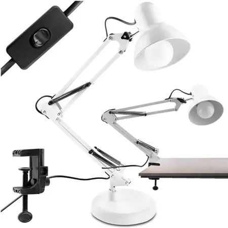 Stolná lampa TOBI WHITE 1XE27 LB1,2