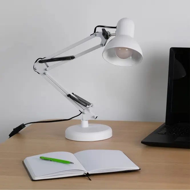 Stolná lampa TOBI WHITE 1XE27 LB1