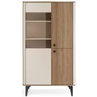 Vitrína 3d  Aurena Au3 Orech/Kašmír