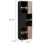 Vitrína Cannes Zmwdv Cs Wsw Black/Viking/Marble Black,2
