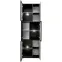 Vitrína Cannes Zmwdv Cs Wsw Black/Viking/Marble Black,3