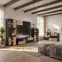 Vitrína Cannes Zmwdv Cs Wsw Black/Viking/Marble Black,9