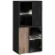 Vitrína Cannes Zmwdv Cs Wsn Black/Viking/Marble Black