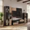 Vitrína Cannes Zmwdv Cs Wsn Black/Viking/Marble Black,9