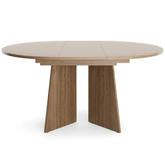 Rozkladací stôl AU9 Aurena 120/160 orech/kašmír,3