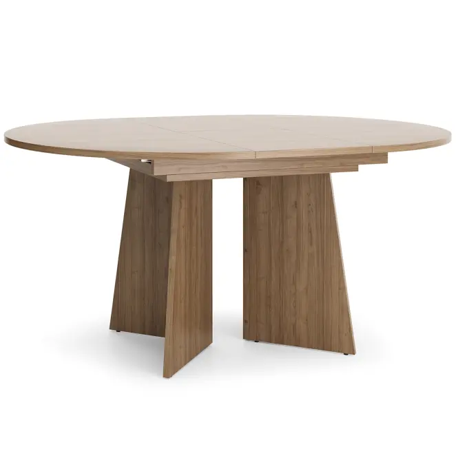 Rozkladací stôl AU9 Aurena 120/160 orech/kašmír