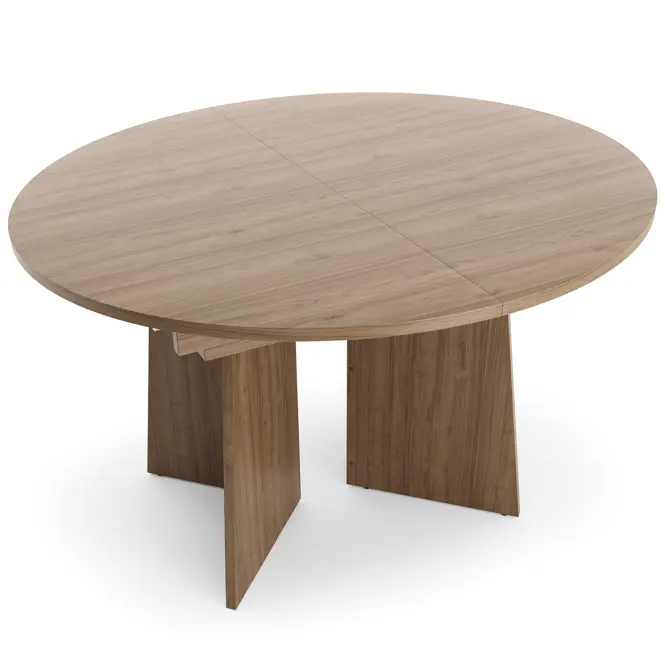 Rozkladací stôl AU9 Aurena 120/160 orech/kašmír,6