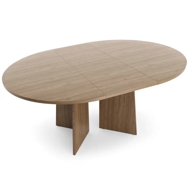 Rozkladací stôl AU9 Aurena 120/160 orech/kašmír