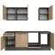 Kuchynská linka Porto ANAS KP 220 artisan/anthracite,4