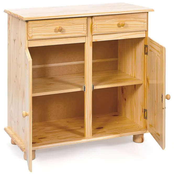 Komoda 30500000 Pamina 2d Prírodné,4