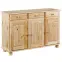Komoda 30500010 Abaco 3d Prírodný lak