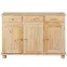 Komoda 30500010 Abaco 3d Prírodný lak,5
