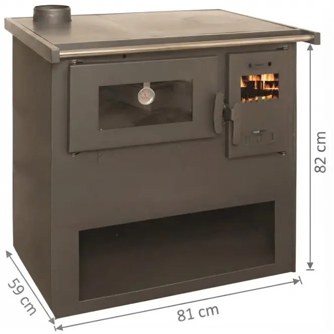 Sporák Termo-8 vpravo 7.21 kW N,3