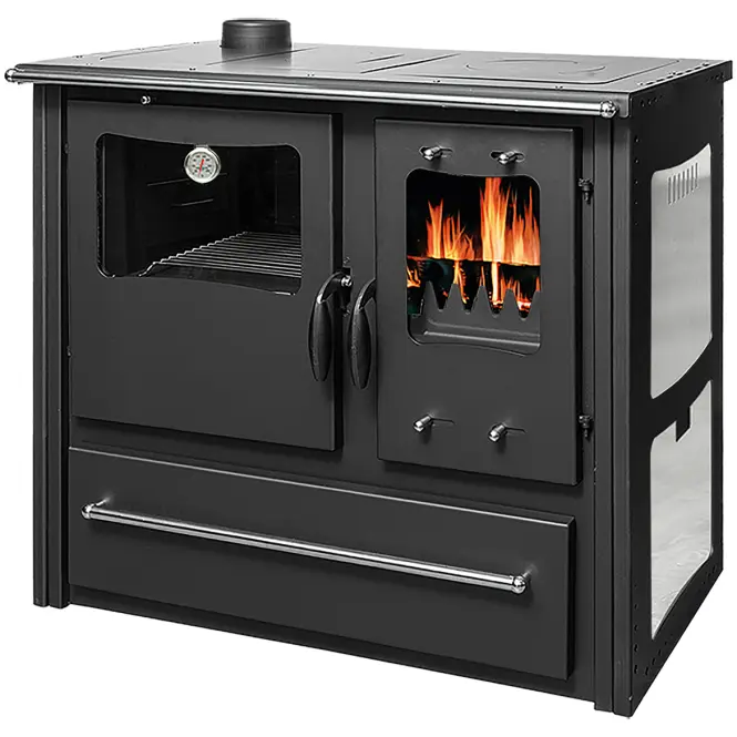 Sporák Termo 100 Grey vľavo 10,29 kW,2