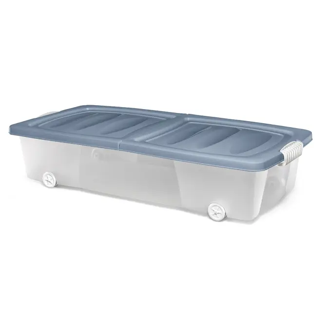 Úložný box na kolieskach s vekom 32l 2050 80x40xH17,2