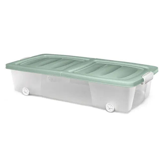 Úložný box na kolieskach s vekom 32l 2050 80x40xH17,3
