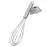 Metlička 25cm inox