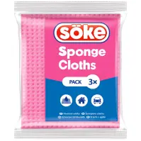 Söke špongia cloth 3 ks