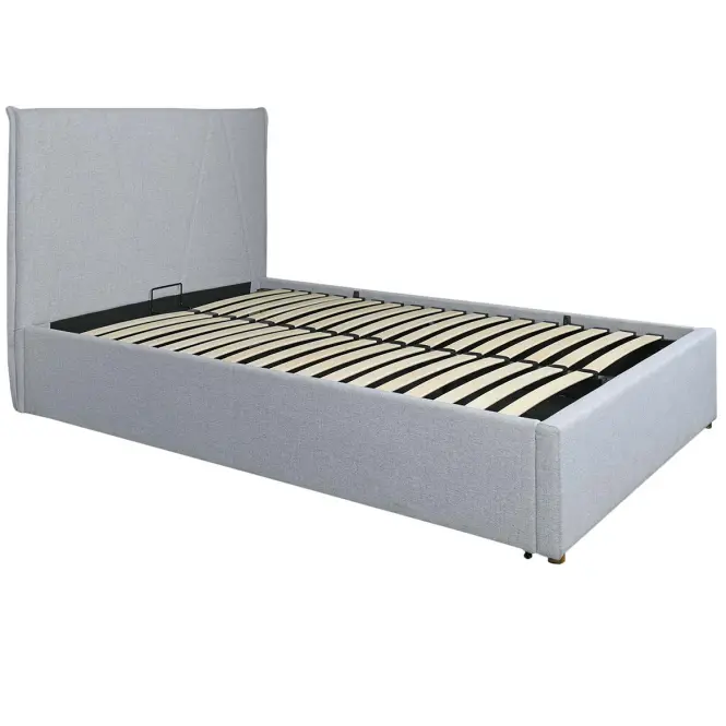 Posteľ Rovigo 140x200 BED23-06 sivý,2