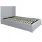 Posteľ Rovigo 140x200 BED23-06 sivý,2