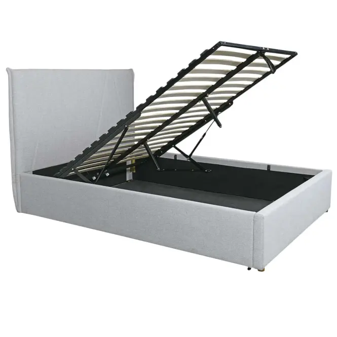 Posteľ Rovigo 140x200 BED23-06 sivý,3
