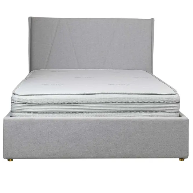 Posteľ Rovigo 140x200 BED23-06 sivý,5