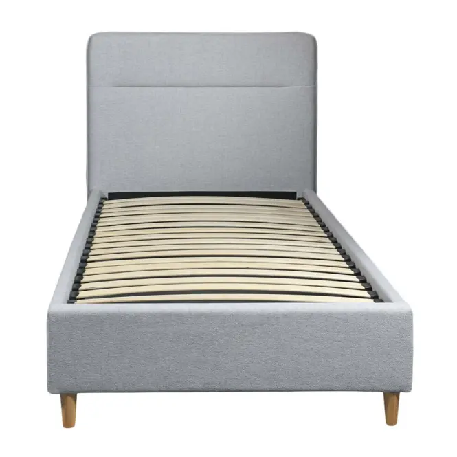 Posteľ Cesana 90x200 BED23-09 sivý