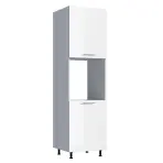 Kuchynská skrinka Emilia D60 KU biela/biela lesk HG