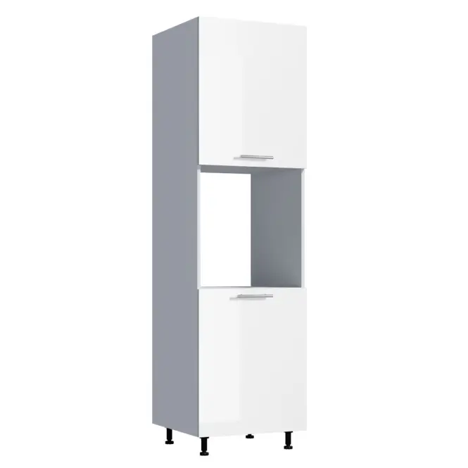 Kuchynská skrinka Emilia D60 KU biela/biela lesk HG