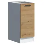 Kuchynská skrinka Economic D30 biela/artisan