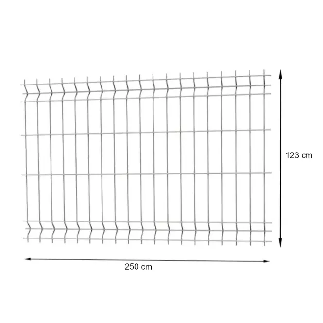 Panel 3d Light II 250 x 123 cm – pozink,2
