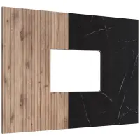 Závesný panel Cannes Zmwdv Cs Pw Black/Viking/Marble Black