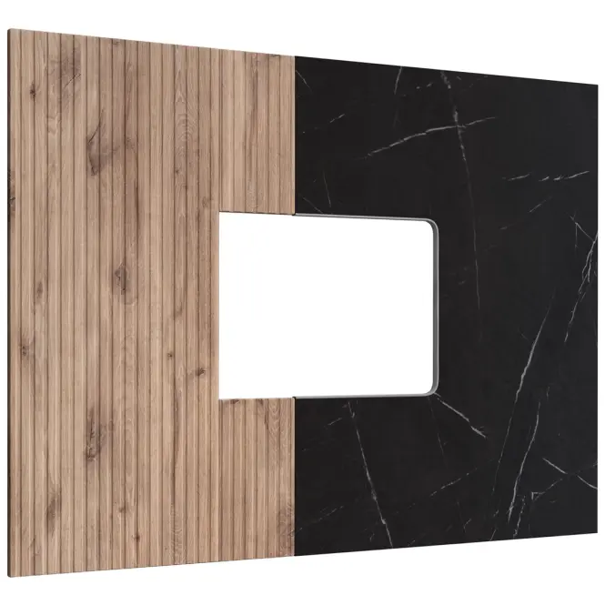 Závesný panel Cannes Zmwdv Cs Pw Black/Viking/Marble Black