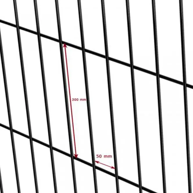 Panel 3d Light II 250 x 123 cm – RAL 6005,9