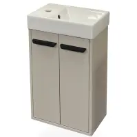 Závesná skrinka pod umývadlo Nova mini 40 kašmír