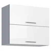 Kuchynská skrinka Emilia G60U biela/biela lesk HG