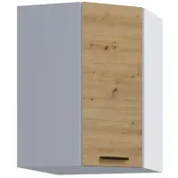 Kuchynská skrinka Economic GR biela/artisan