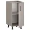 Kuchynská skrinka Heming D40 1d hlina,3