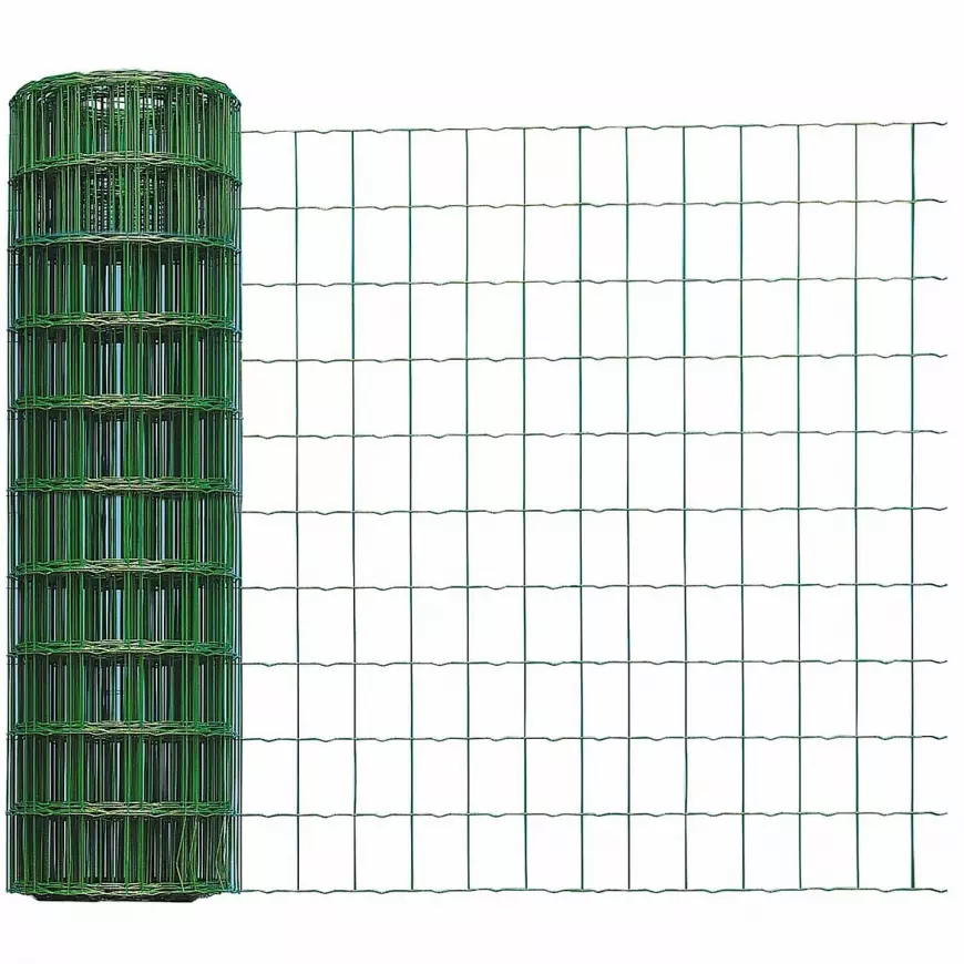 Zvárané pletivo 0,5 x 5 m zelené