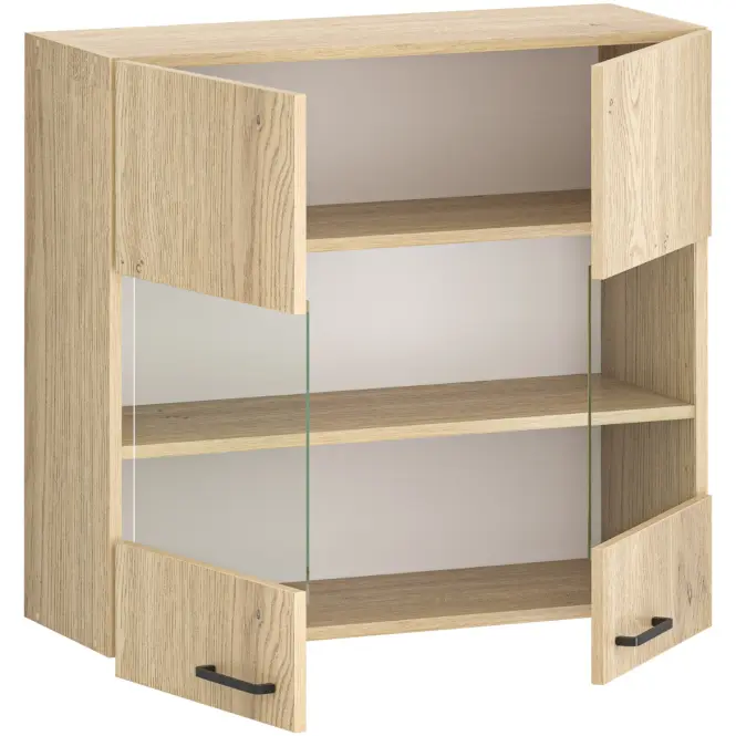 Kuchynská skrinka Fando G80 Cremona/Sklo,3