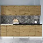 Kuchynská linka Economic 260 biela/artisan