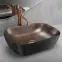Umývadlo Belinda black brush/copper - na dosku,4