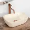 Umývadlo Belinda mini travertine matt - na dosku,2