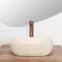 Umývadlo Belinda mini travertine matt - na dosku,4