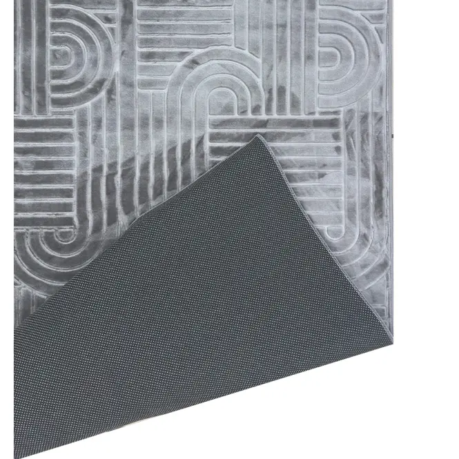 Koberec Eva Embossed 1,6/2,3 Em2025-01 sivý,8