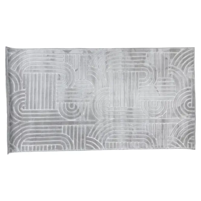 Koberec Eva Embossed 1,6/2,3 Em2025-01 sivý,2