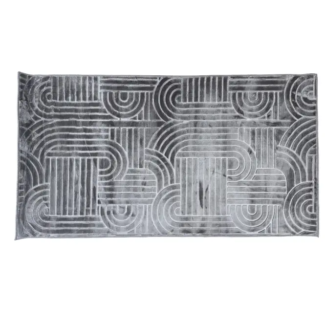 Koberec Eva Embossed 1,9/2,7 Em2025-01 sivý,2