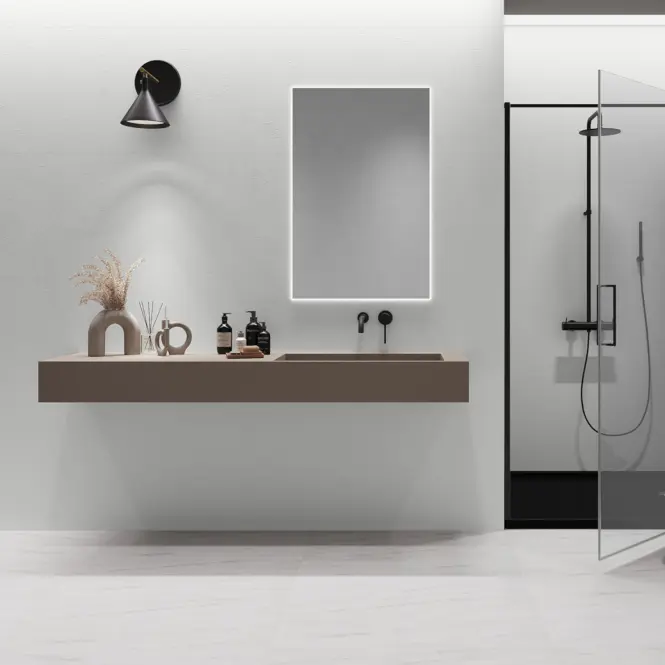 Obkladovy panel SPC Solo White 1200x600 4MM